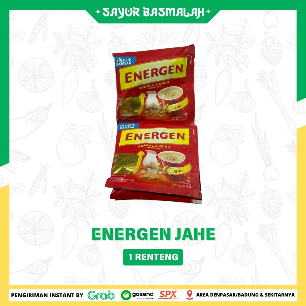 

Energen Jahe 1 Renteng - Sayur Basmalah