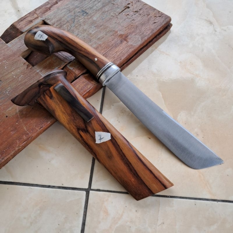 Gocil Tebas Kopak Baja Per Lawas Kayu Sonokling