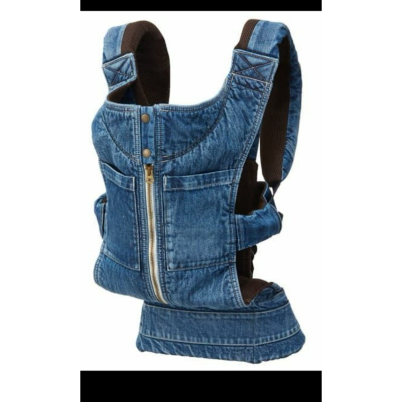 [Preloved] CuseBerry Baby Carrier - Denim