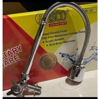 KRAN ANGSA FLEKSIBLE ISCO / KRAN ANGSA / KRAN CUCI PIRING / KRAN WASTAFEL 1/2"