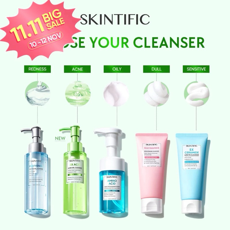 SKINTIFIC - FACIAL WASH