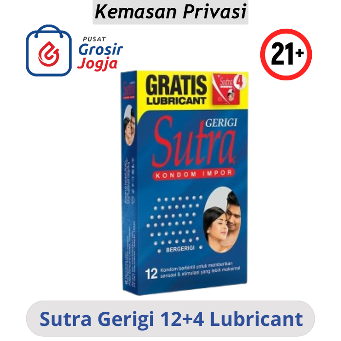 Sutra Kondom Gerigi Bergerigi Berduri Max Dotted isi 12 pcs  + 4 Lubricant
