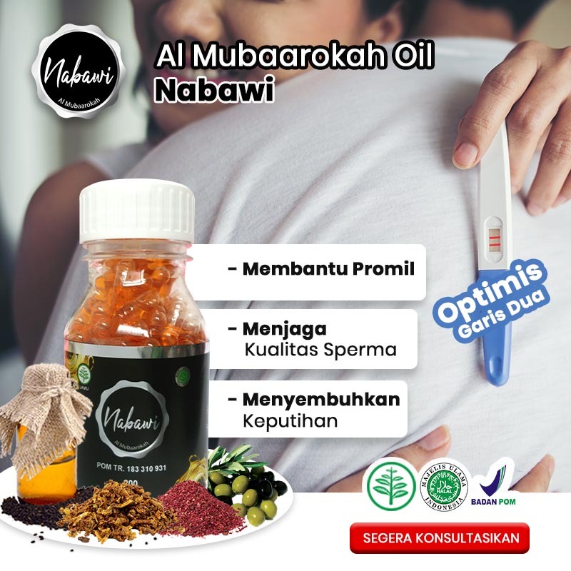 Nabawi Promil Nabawi oil untuk promil Nabawi herbal official Nabawi Promil Suami Istri Asli Nabawi
