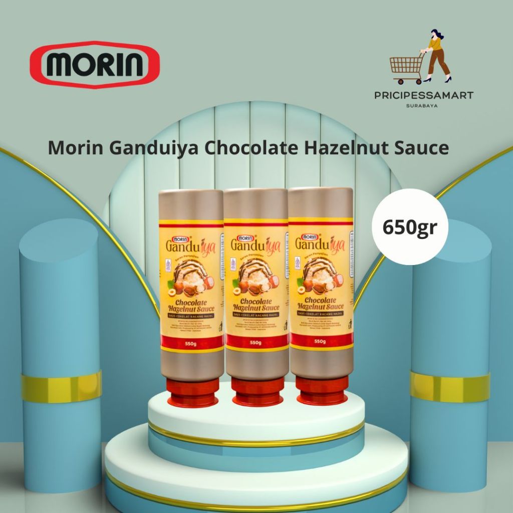 

MORIN GANDUIYA COKELAT HAZELNUT SAUCE TUBE 650 GR