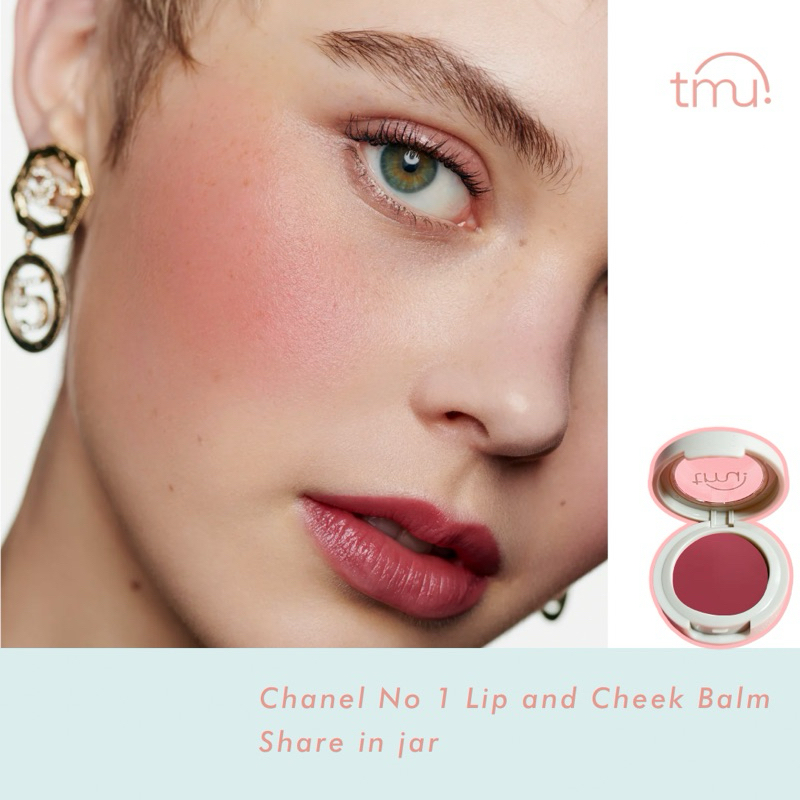 [ORI] Chanel No 1 Cheek and Lip Balm Share in Jar Boost Berry Lively Rosewood Vital Beige