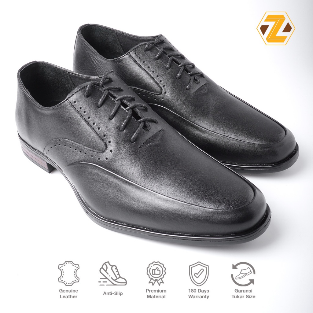 Zeger Sepatu Kulit Formal Pria - Magni 506