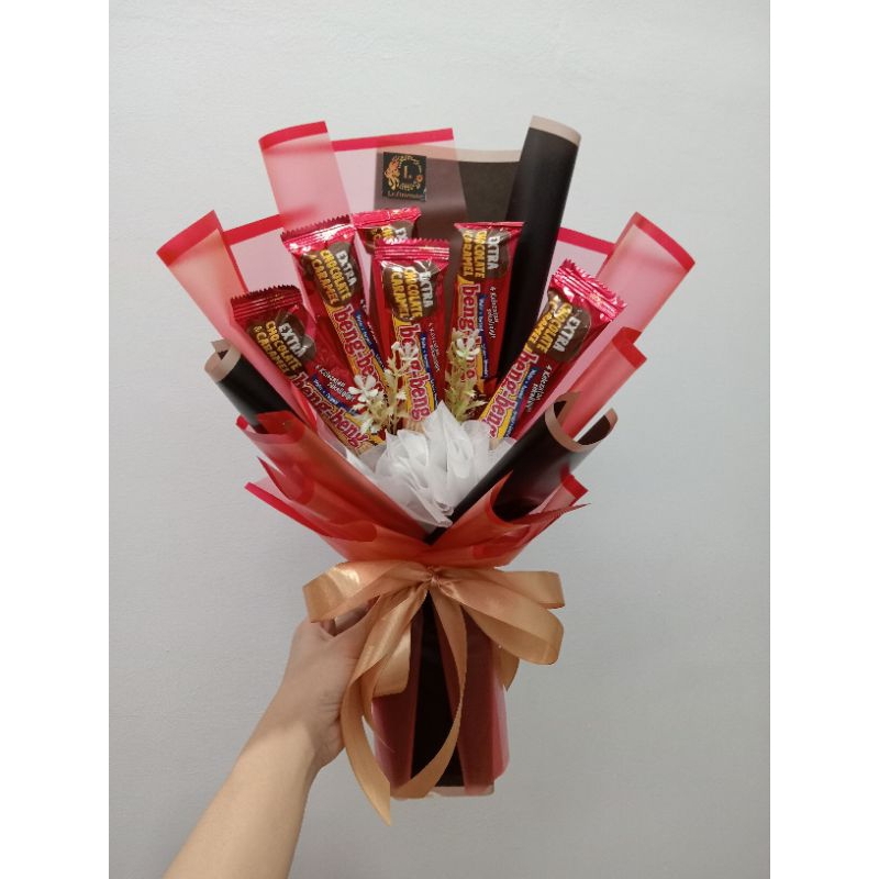 Buket Snack Beng Beng 6 pcs Buket Beng Beng Buket Simple - B6