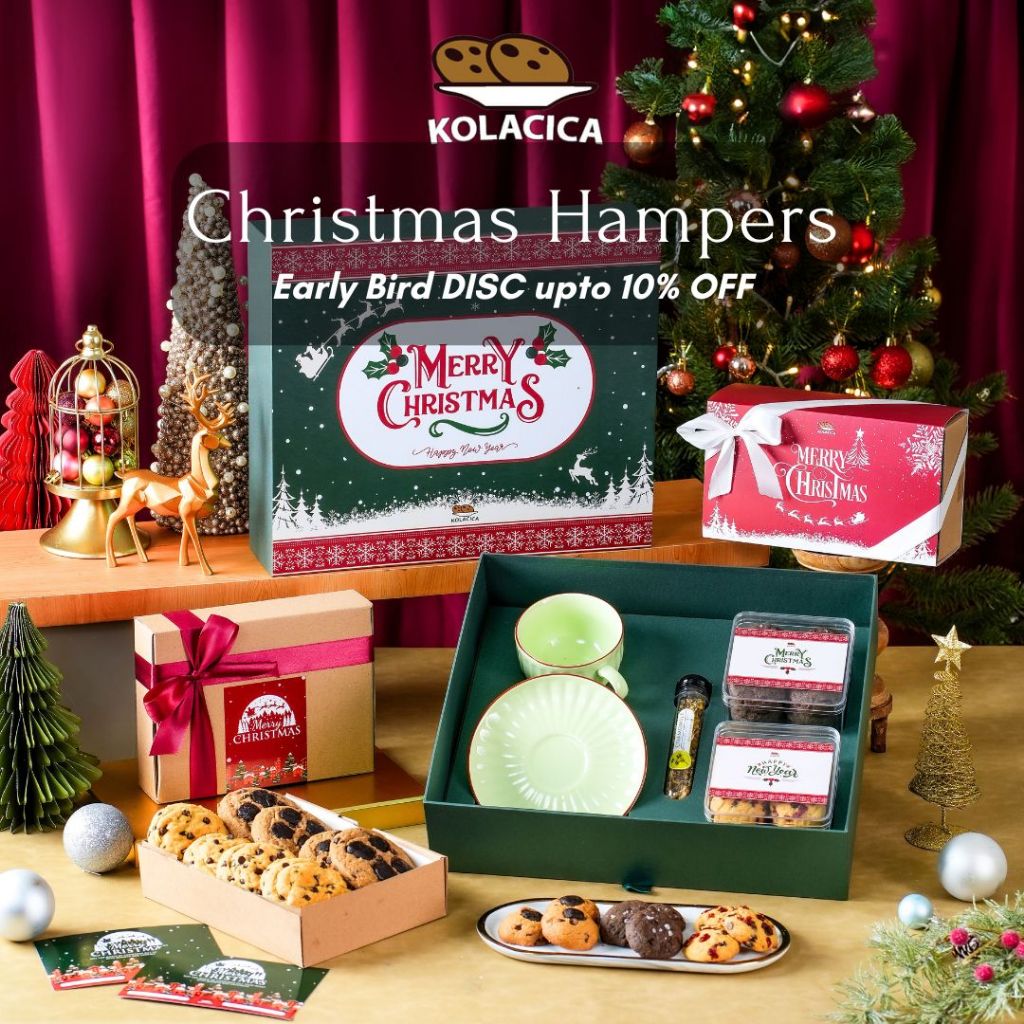 

Hampers Natal READY STOCK (BISA REQUEST TANGGAL PENGIRIMAN) Kolacica Christmas Cookies