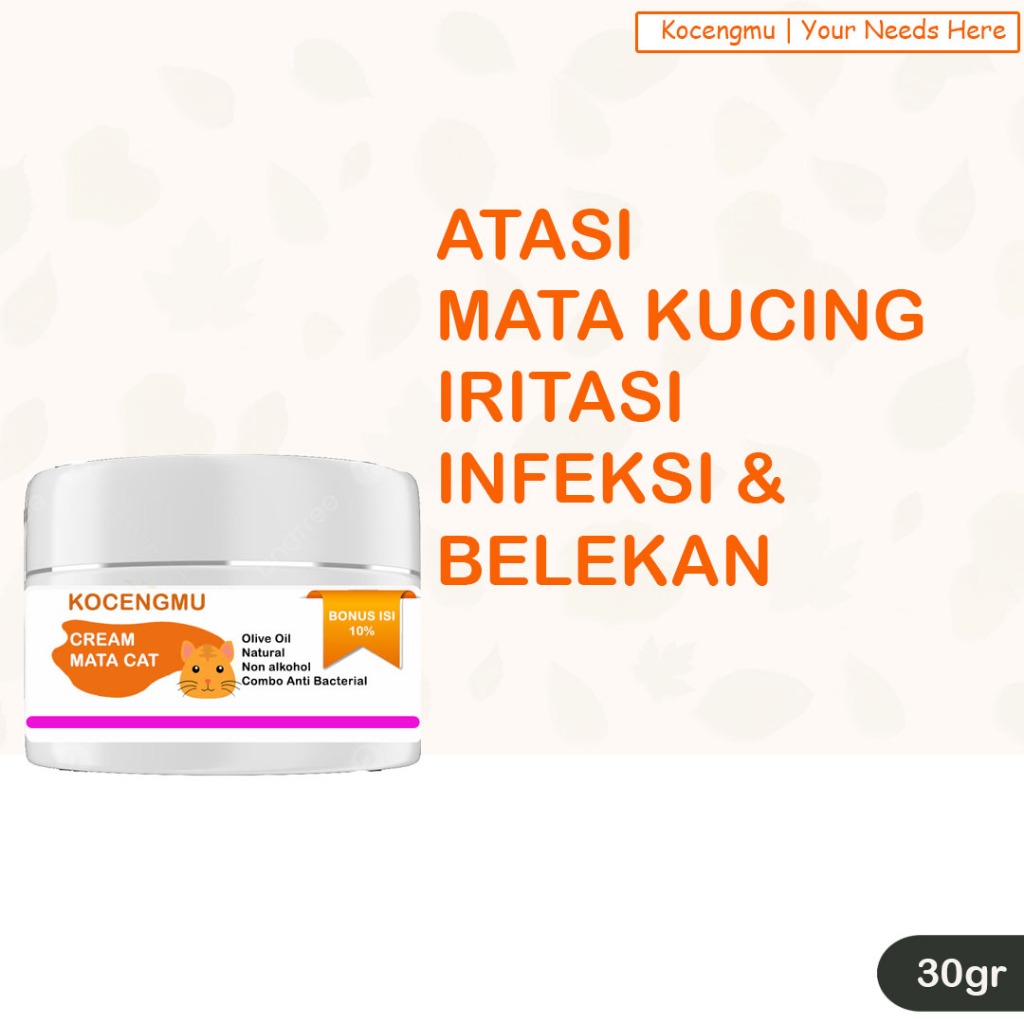 Salep Mata Kucing Belekan Berair Obat Mata Kucing Berselaput Putih Kocengmu