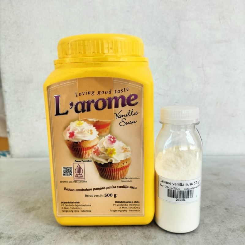 

L'arome Perisa Vanilla Bubuk Re-pack 50g