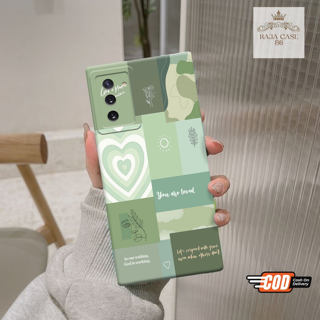 Softcase Samsung Galaxy Note 10 - rajacase - Casing Samsung Galaxy Note 10 - Motif case Aesthetic - 