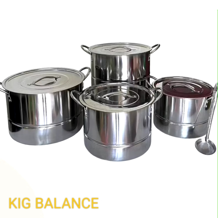 STOCK POT STEAMER | PANCI LANGSENG STAINLESS | PANCI SET