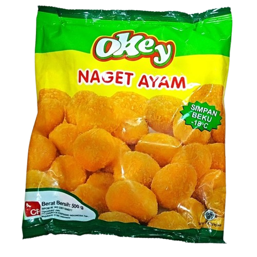 

OKEY NAGET AYAM COIN 500GR