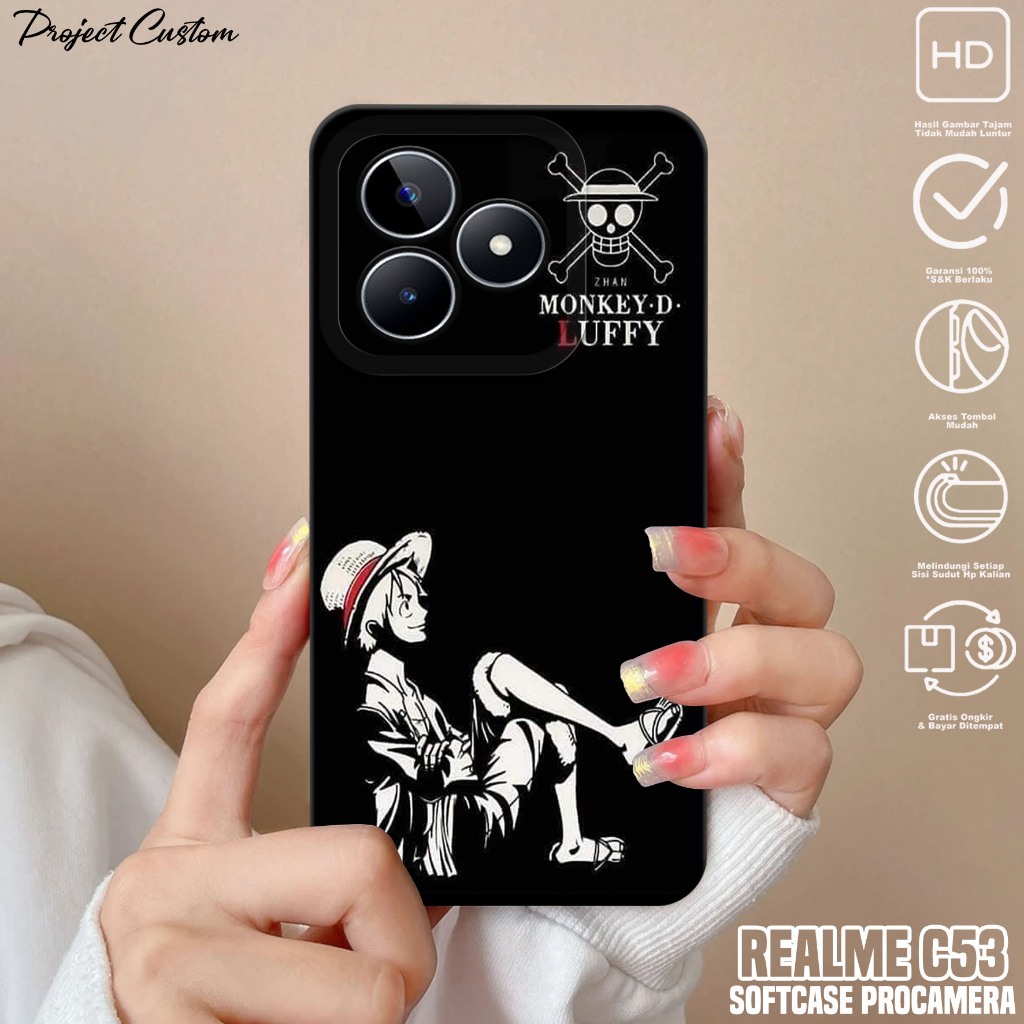 Softcase Hp REALME C53 - Casing REALME C53 ( OP ) Silikon Hp REALME C53 - Case Hp REALME C53 - Cassi