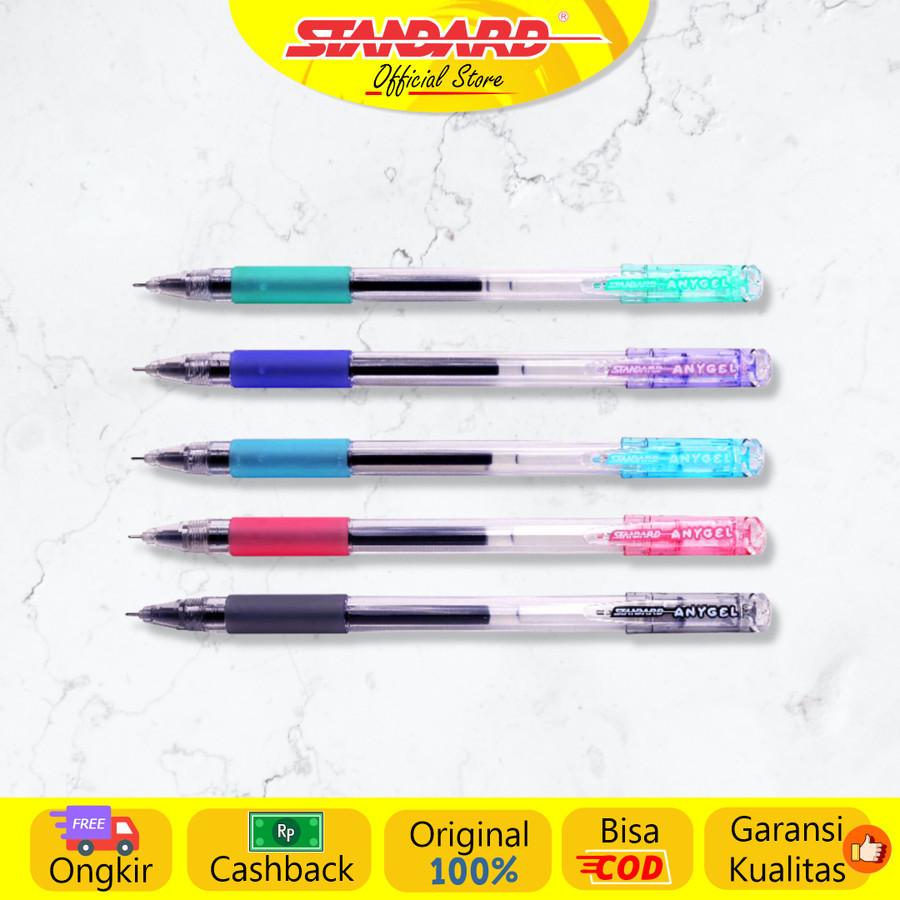 

Pulpen Gel Any Gel Standard 0.38mm