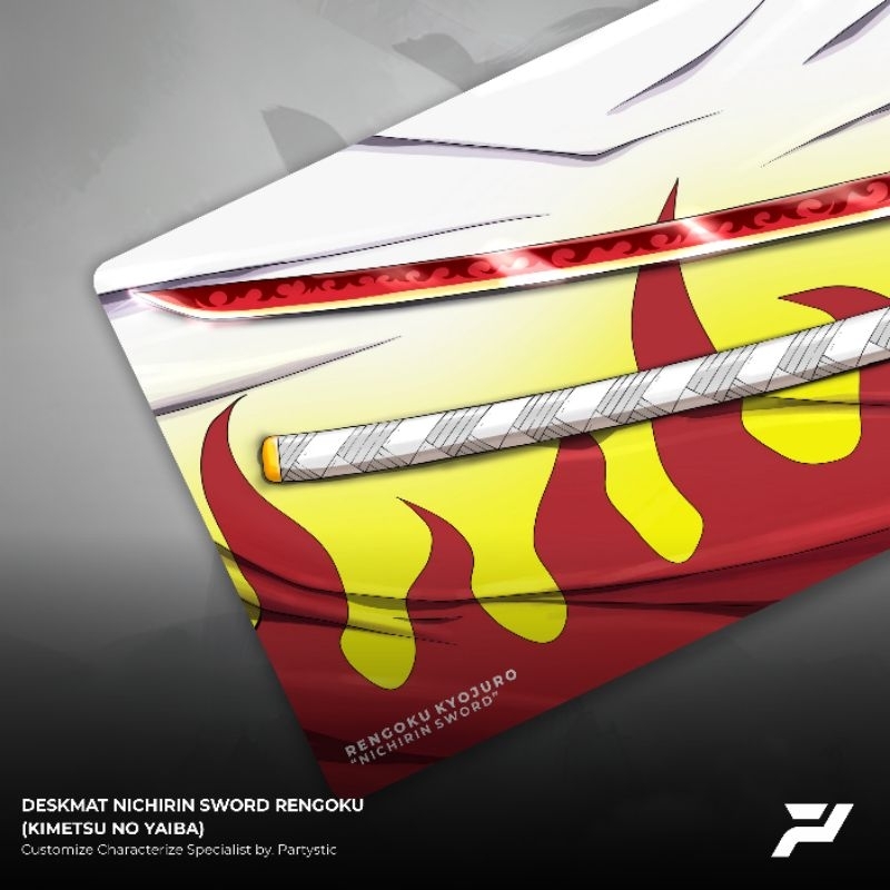 deskmat rengoku nichirin