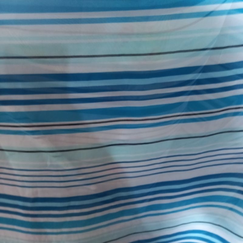 1/2 meter Kain Sifon | Bahan Sifon | Kain Meteran | Sifon Motif Salur Garis | Bahan Import