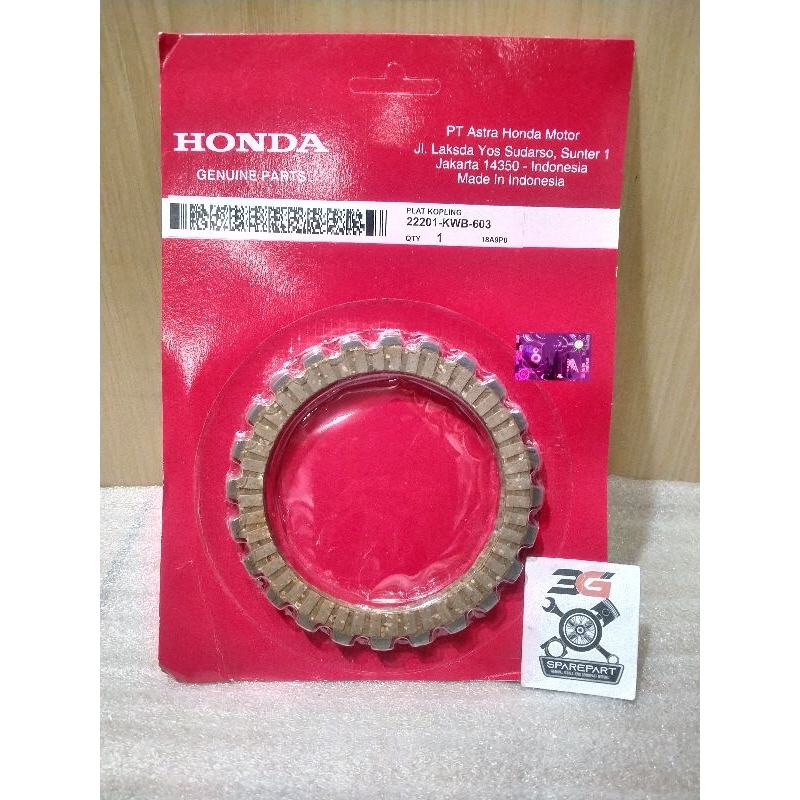 KAMPAS PLAT KOPLING KWB BLADE REVO ABS 110 (22201-KWB-603)