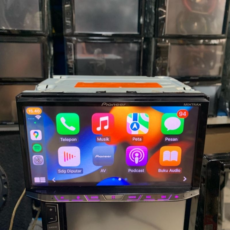 Head unit Pioneer AVH X8750BT Apple carplay Android Auto
