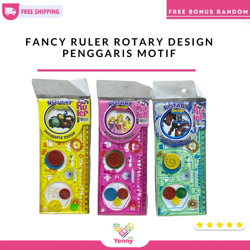 

Penggaris Rotary Pengaris Plastik Gambar Pola Sekolahl