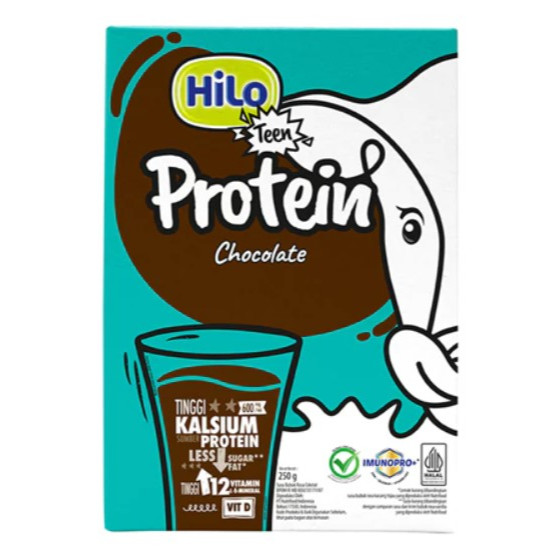 

HiLo Teen Susu Protein Cokelat 250 Gam