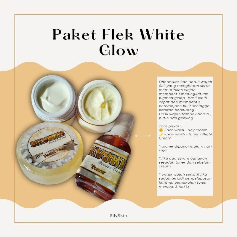 Paket flek white glow