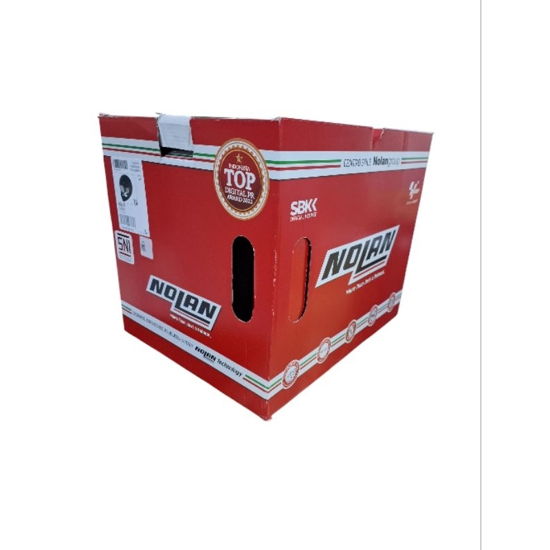 Helm NOLAN N30-4 N304 Classic TP Black - Ukuran L