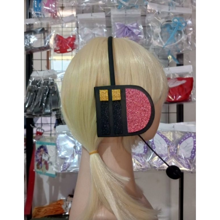KODE R74R ACC KEPALA MIKU ACC COSPLAY  HEADPHONE MIKU