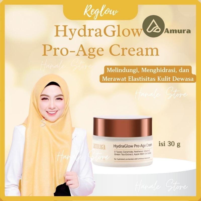Amura HydraGlow Prp-Age Cream Day Cream Wajah untuk Menghidrasi kulit Melindungi dan Menjaga Skin Ba