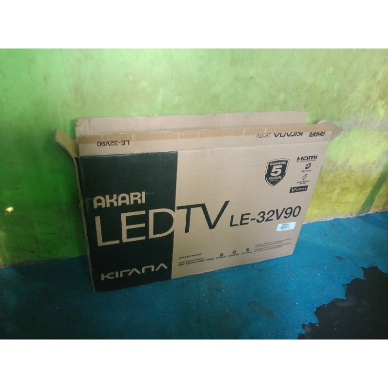 

Kardus Dus Box Tv LED 32 inch, Akari Free Storofoam