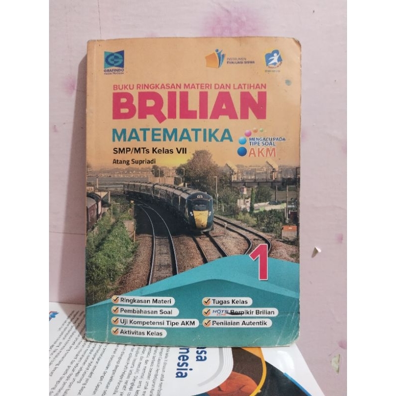 buku brilian matematika kelas 7/VII/1 smp mts grafindo akm