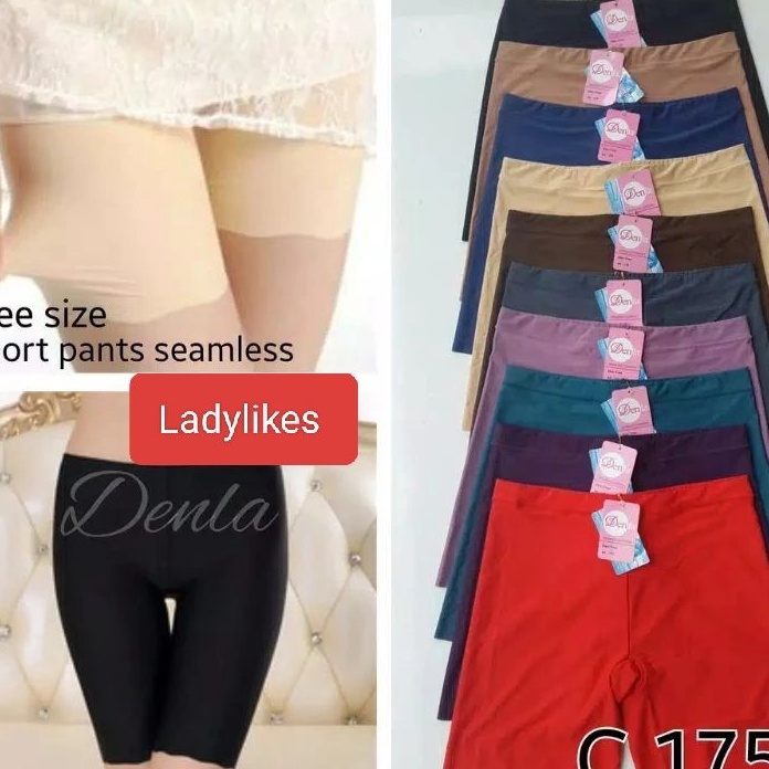 Mega CELANA PENDEK TALLY SEAMLESS 172  174  175  176  178