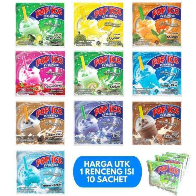 

Pop Ice Es Blender all Variant sachet 1 Renceng isi 10pcs