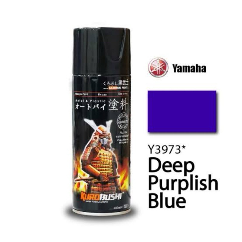 cat semprot samurai paint y3973.pilox samurai biru candy