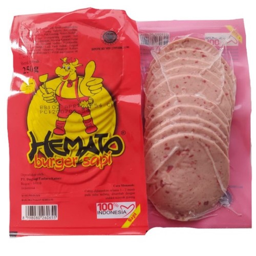 

Daging Burger Hemato isi 10bj