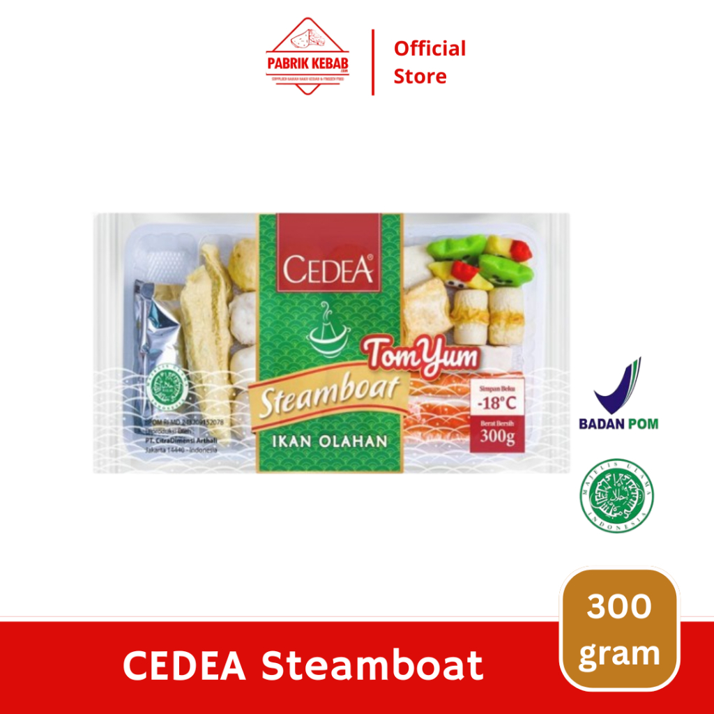 

CEDEA Steamboat Olahan Ikan - Topping Tomyam