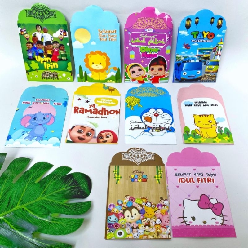 

(ISI 20 PCS) AMPLOP LEBARAN 2025 UKURAN MEDIUM, AMPLOP IDUL FITRI LABUBU, SANRIO, LOTSO