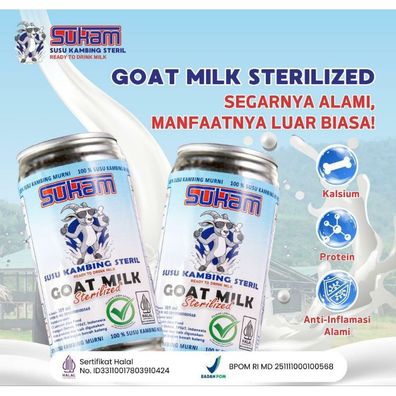 

susu Kambing sterilized