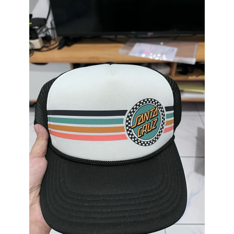 santa cruz trucker rope hat