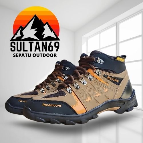 Sepatu Gunung Adventure Pria Wanita Sepatu Hiking Olahraga Sepatu Offroad Paramount Gunung Beckham