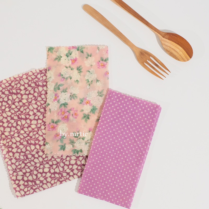 Beeswax Wrap | Pembungkus Makanan | Food Wrap | Wrapping