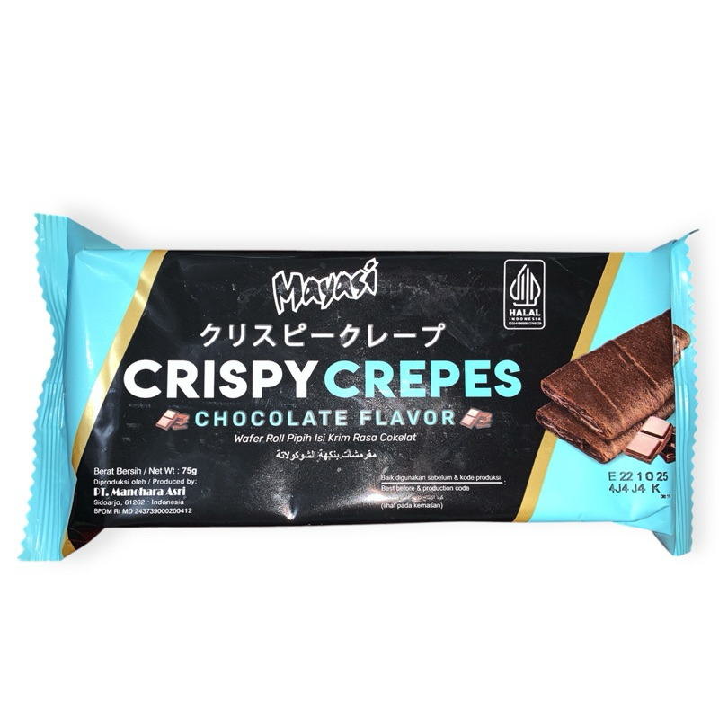 

MAYASI CRISPY CREPES - CHOCOLATE FLAVOR (75g)