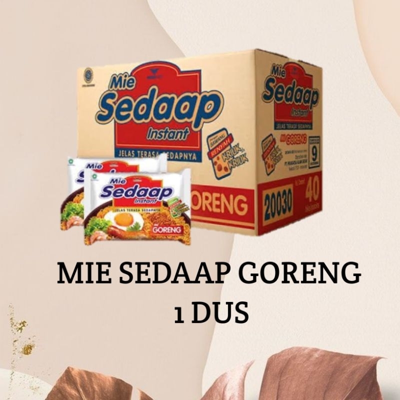 

MIE SEDAAP GORENG 1DUS (promo hari ini)