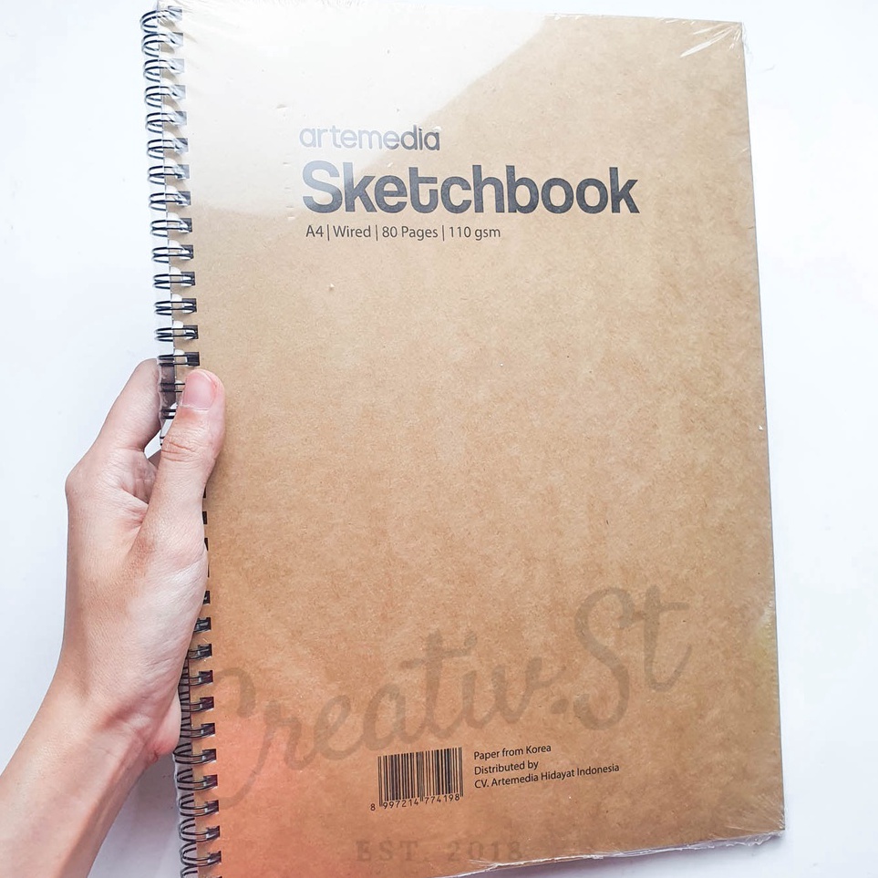 

Garansi Langsung ARTEMEDIA Sketchbook A4 8 Halaman 11 Gsm Buku Sketsa Gambar Pensil Charcoal Arang