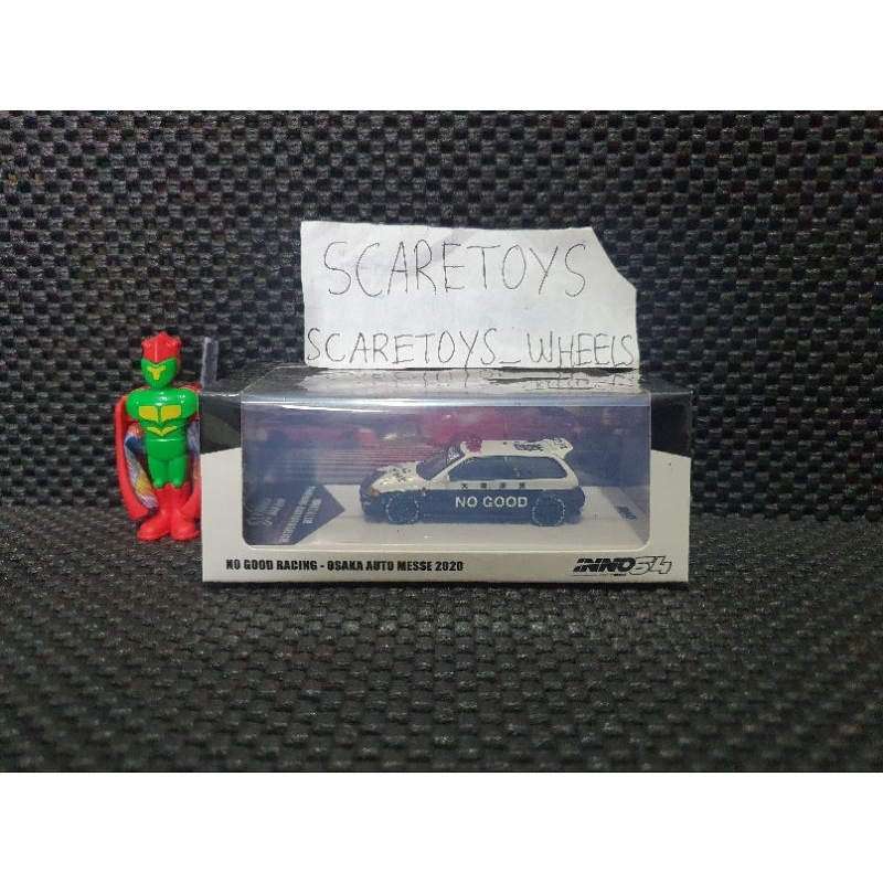 Inno64 Inno 64 Honda Civic EF9 No Good Racing Osaka Auto Messe 2020 Bye Bye Police