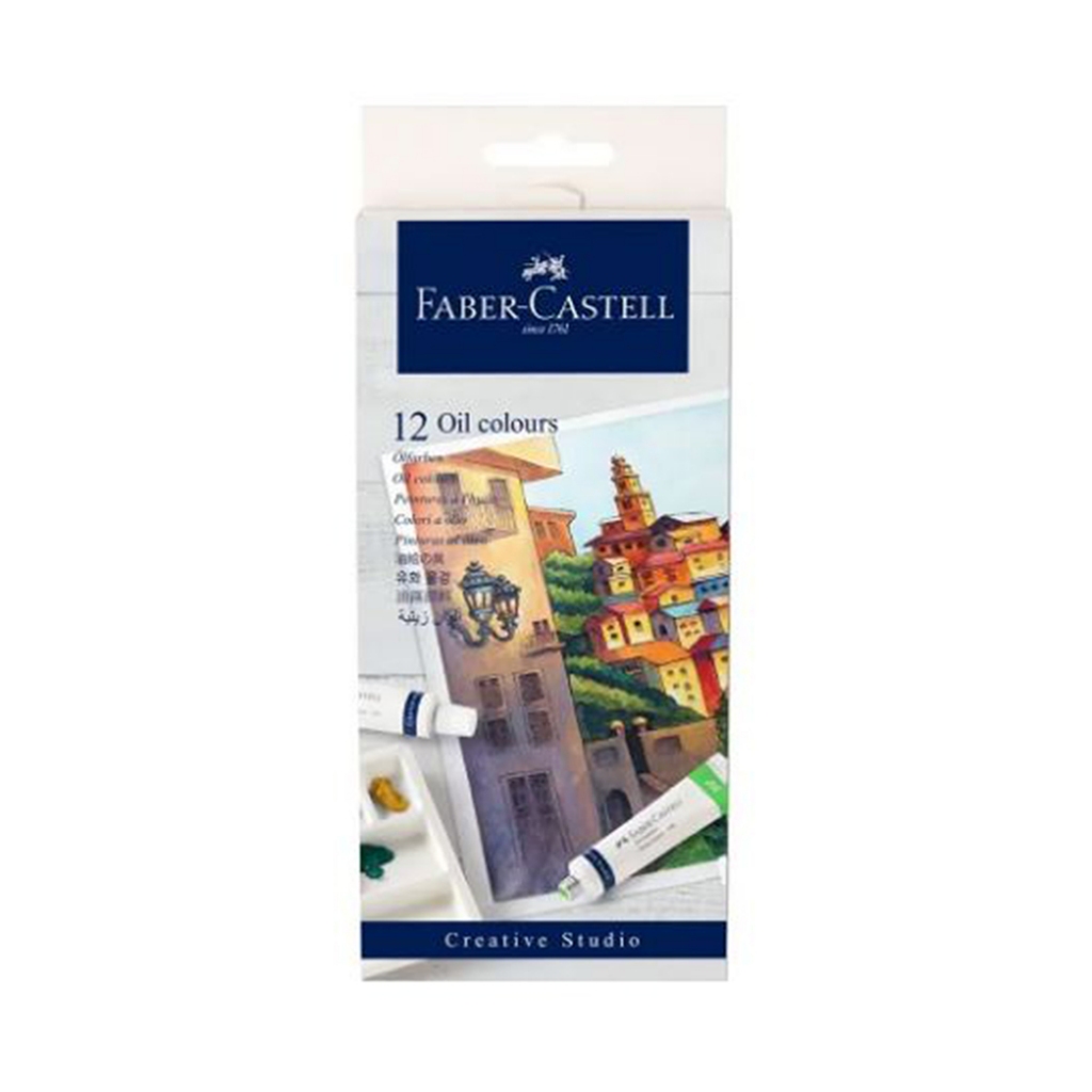 

Faber Castell Creative Studio Oil Colours 9 Mili 12 Warna