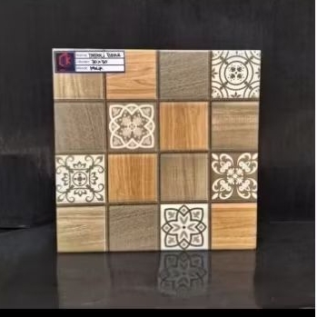 keramik 30x30 mulia Tripoli Brown
