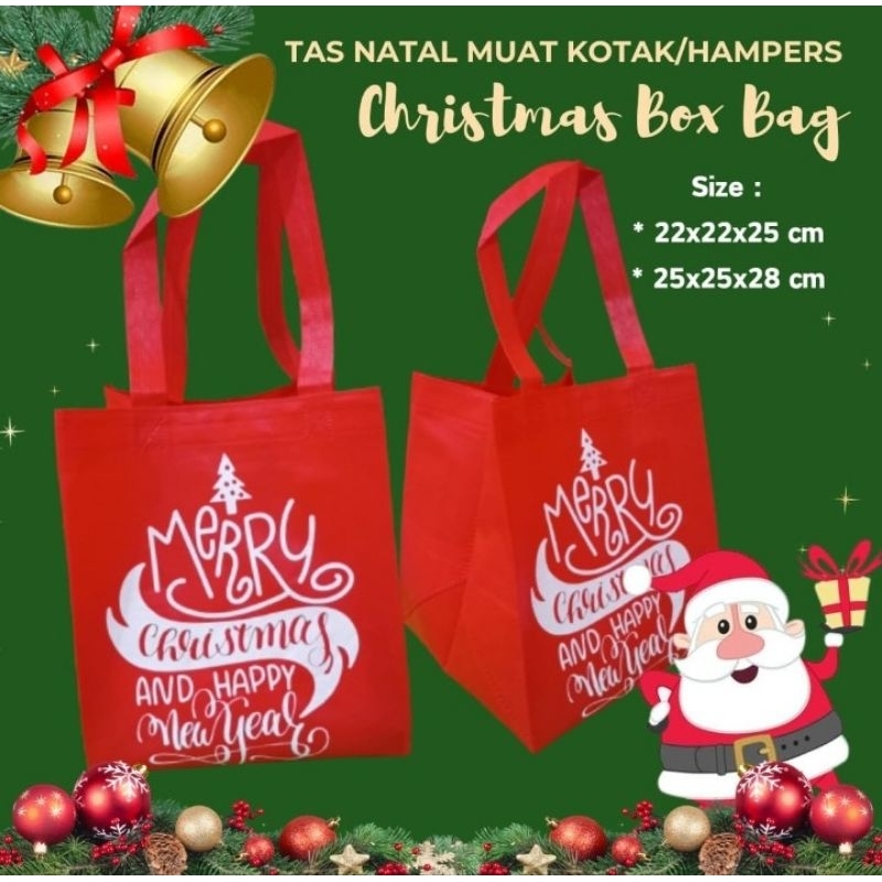 

Tas Natal muat Kotak Hampers