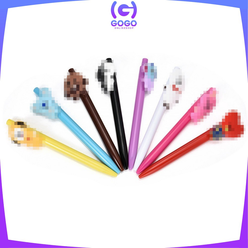 

GOGO-A11 Pena Gel Pen Bangtanboy Pulpen Mekanik Karakter Alat Tulis Stationary