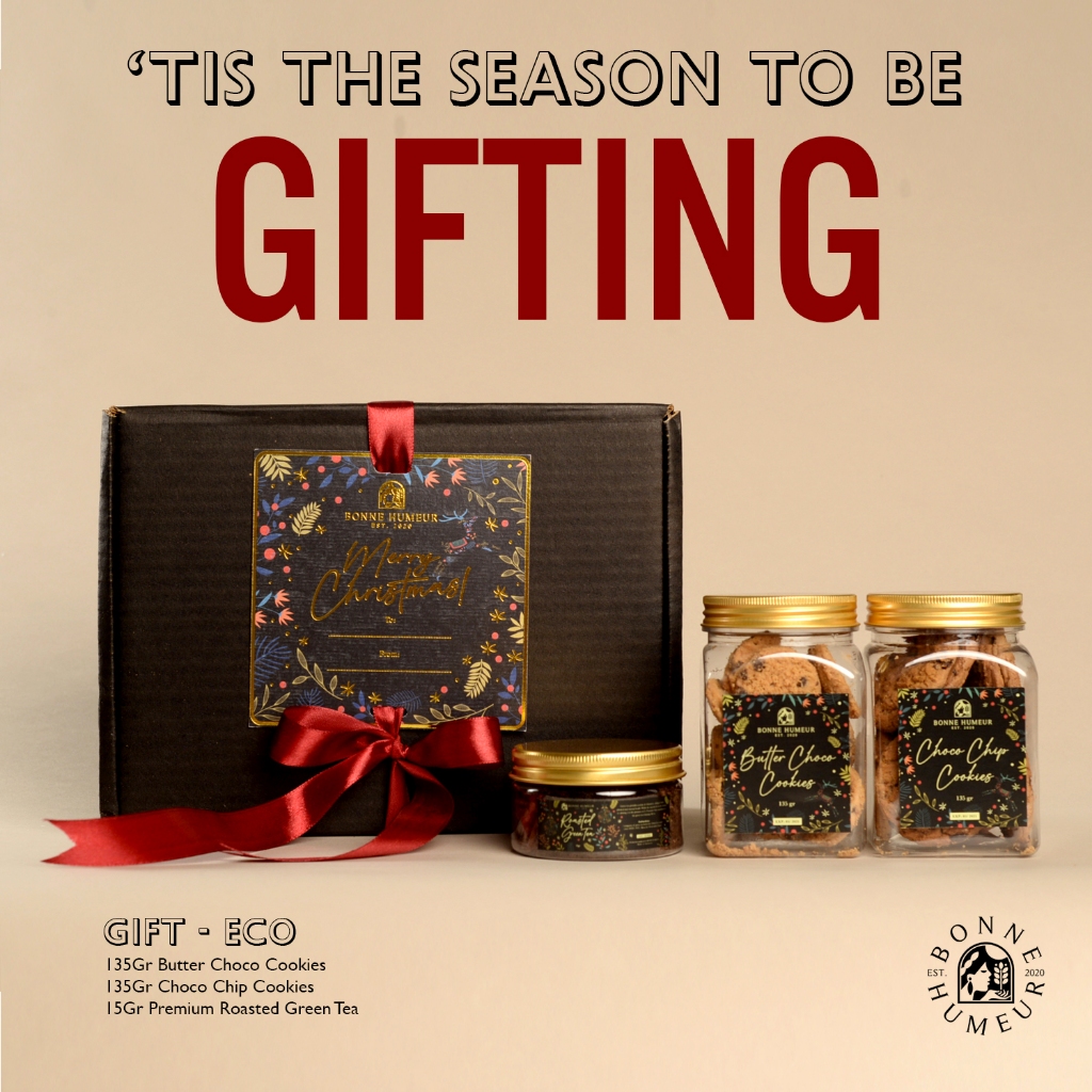 

Bonne Humeur Christmas Hampers ECO Gift Natal Set Premium Xmas Hamper Kado Bingkisan Season Greetings ECO